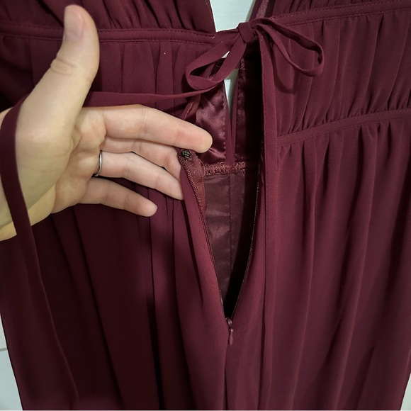 Lulu's Burgundy “I’m All Yours” Dress - Picture 9 of 11